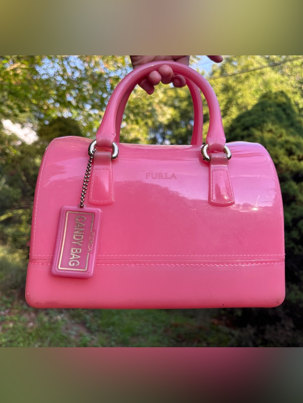 Furla Bubble Gum Pink Candy Bag